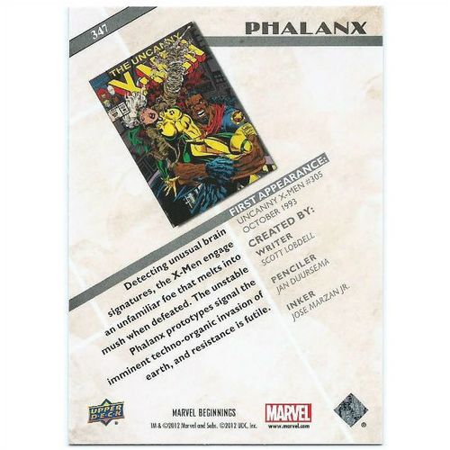 2012 Marvel Beginnings 2 - #347 - Phalanx