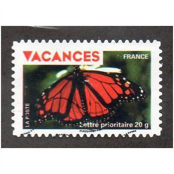 FRA 2009 (56c) 'VACANCES - BUTTERFLY' FINE USED (EBID21155)