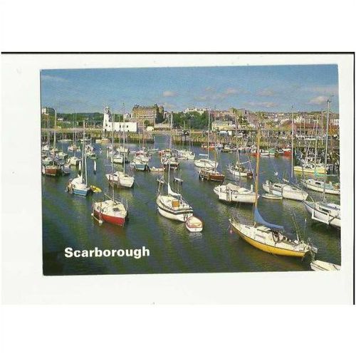 Yorkshire SCARBOROUGH Outer Harbour Postcard by Dennis (S002135L)