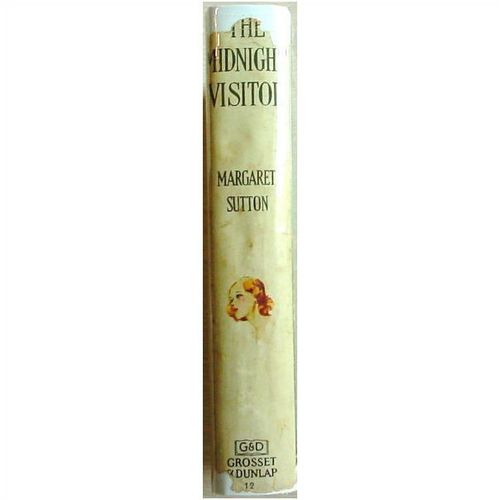 Judy Bolton #12 THE MIDNIGHT VISITOR 1st Edition 1st Print hcdj Margaret Sutton