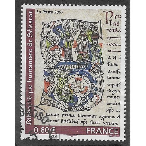 FRA 2007 60c 'SELESTAT HUMANIST LIBRARY' FINE USED (EBID61-879)