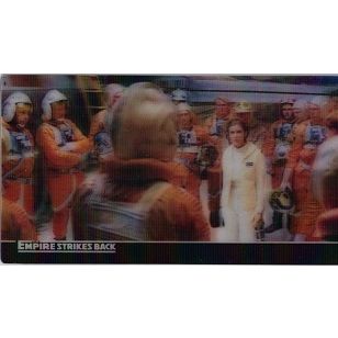 STAR WARS ' EMPIRE STRIKES BACK ' WIDEVISION 3-D CARD # 10 (2010)