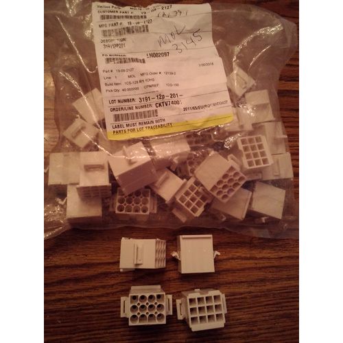 Lot of 38: Molex 19-09-2127 Header Connector Recept 12 Contacts :: FREE Shipping