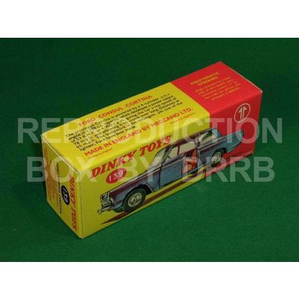 Dinky #139 Ford Consul Cortina - Reproduction Box by DRRB