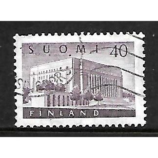 FINLAND 1956 40M LILAC HOUSES OF PARLIAMENT SG 555 FINE USED