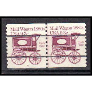 1903a 9.3c Mail Wagon Fine MNH Dry Gum CNP Left 6 PA0408