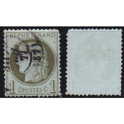 FRANKREICH FRANCE [1871] MiNr 0045 ( O/used ) [01]