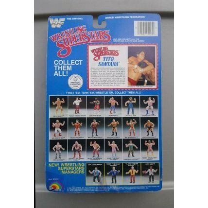 wwf ljn wrestling superstars tito santana wrestling figure