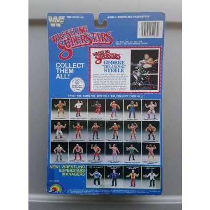 wwf ljn wrestling superstars george "the animal" steele wrestling figure