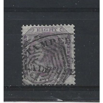 India.SG52 8p Purple/White.Fine Used.Nov24