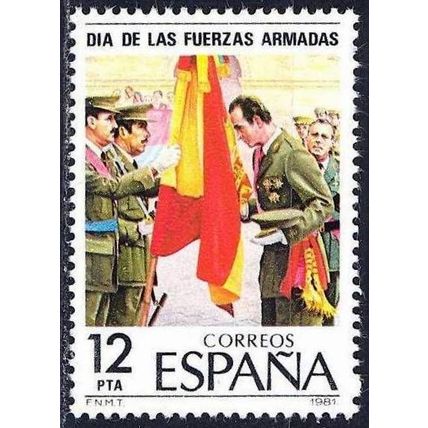 España. 1981. Mi # 2500. Dia de las Fuerzas Armadas. Army Day