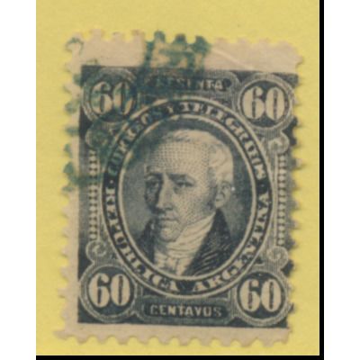 Argentina Stamp Scott #82, Used