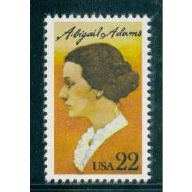 2146 22c Abigail Adams Fine MNH MA2009