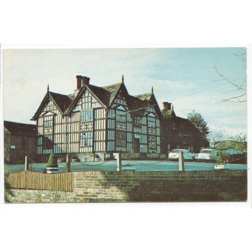 The Old Hall Hotel Sandbach Cheshire Postcard 2155