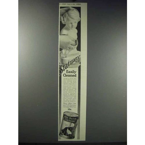 1913 Old Dutch Cleanser Ad - Statuary