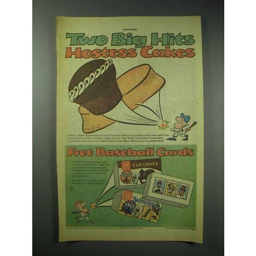 1979 Hostess Twinkies, Cup Cakes Ad - Two Big Hits