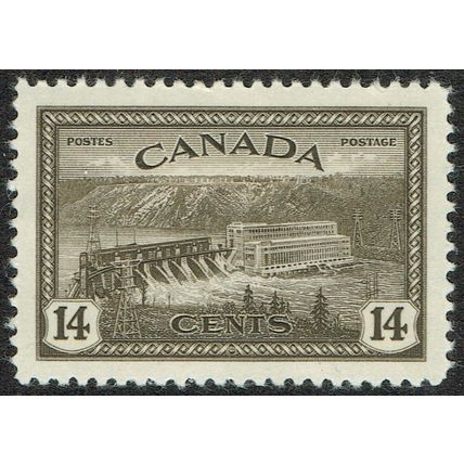 Canada 1946 Peace Reconversion 14c Sepia SG403 MM