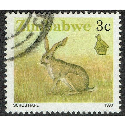 Zimbabwe 1990 Wildlife 3c Multicoloured SG770 FU
