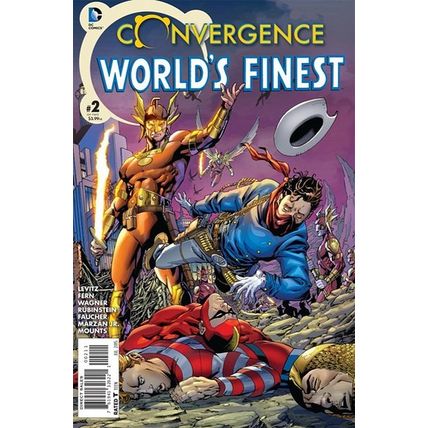 Convergence: Worlds Finest Comics (2015 Ltd) # 002 NM (CvrA) MODERN AGE COMICS