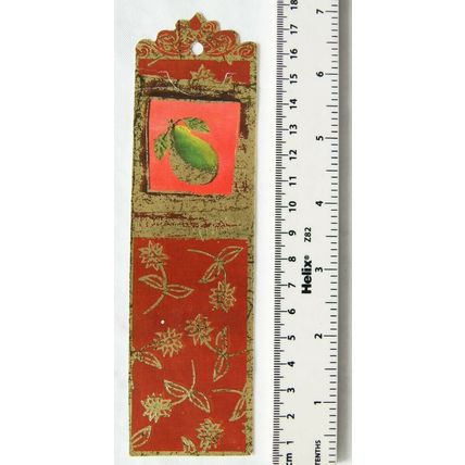 1996 bookmark - pear, Second Nature