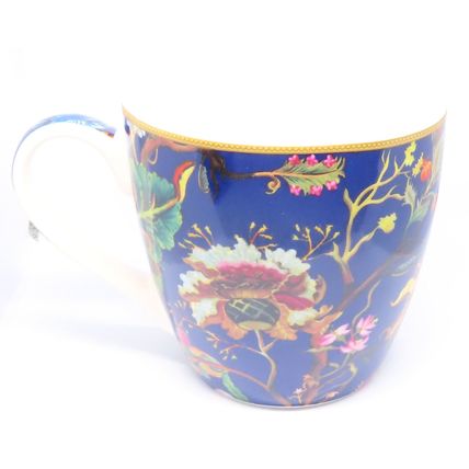 Anthina Pink Flower Mug Fine China 9.5 CM