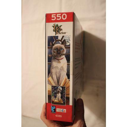 NIGHT SPIRITS SIAMESE 550 PIECE PUZZLE SEALED CATS