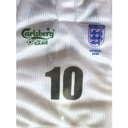 Carlsberg England National Team 2010 Home Retro Mini Jersey #10 - New Unused