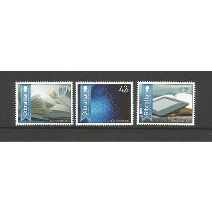 Gibraltar 2013 International Literary Festival Unmounted Mint Set SG 1506 / 1508