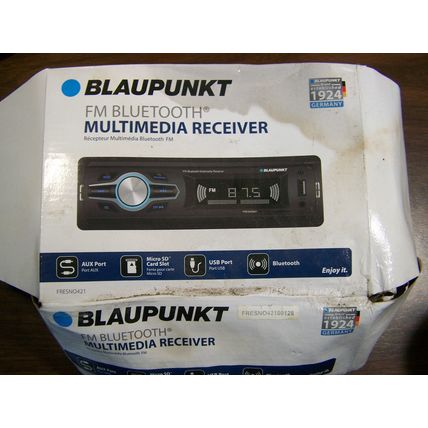 Blaupunkt FM Bluetooth Multimedia Receiver Radio