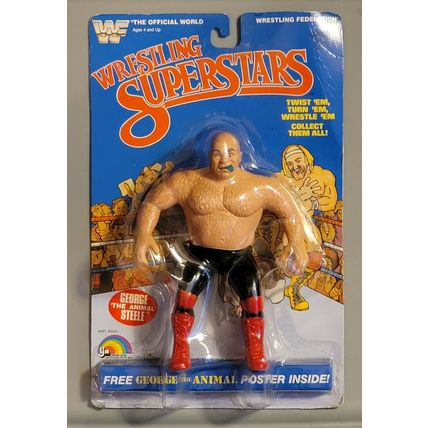 wwf ljn wrestling superstars george "the animal" steele wrestling figure