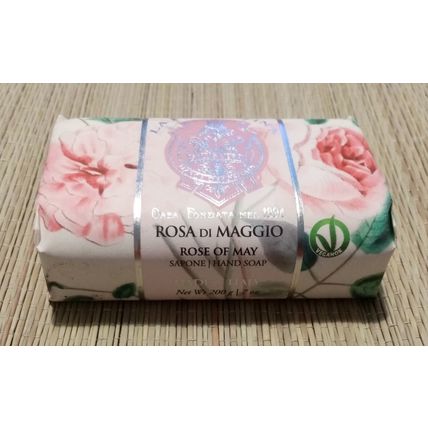 Rose Soap 200g La Florentina Vegan OK Rose of May
