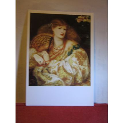 MONNA VANNA, 1866 by Dante Gabriel Rossetti unused postcard #