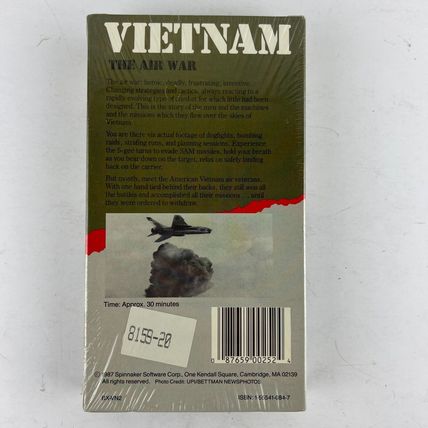 Vietnam - The Air War VHS Video Tape New Sealed