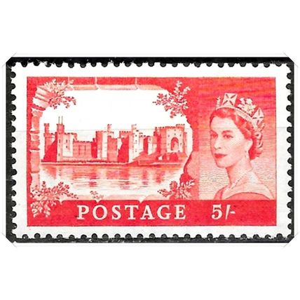 SG537 5s 1955 Waterlow Mounted Mint hrd2d