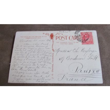 1906 fr Charlton postcard - St Mary's Church, Chislet - Nr Canterbury Kent