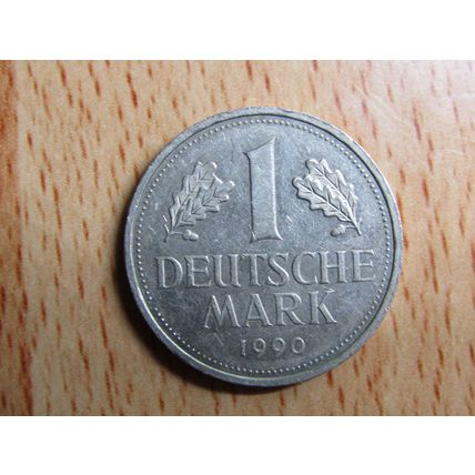 1990j 1 Deutsche Mark Germany Coin