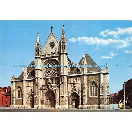 D025260 Dunkerque. Nord. LEglise Saint Eloi ou repose Jean Bart. Leconte. Estel.