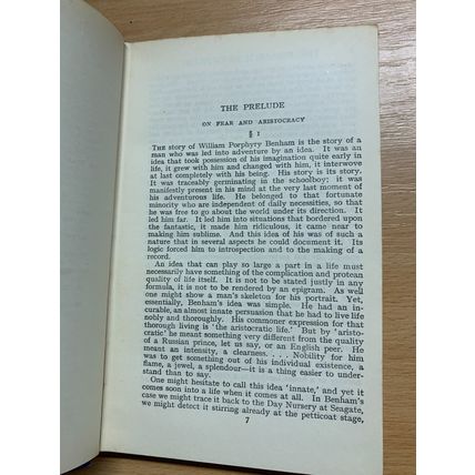 ANTIQUE H G WELLS "THE RESEARCH MAGNIFICENT" FICTION SMALL HARDBACK BOOK (P3)
