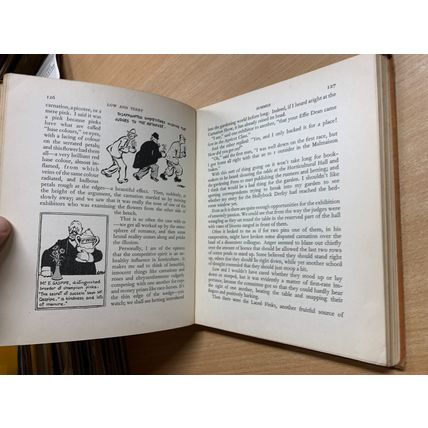 RARE* 1934 "LOW & TERRY" DAVID LOW & HORACE THOROGOOD ILLUSTRATED HB BOOK (P4)