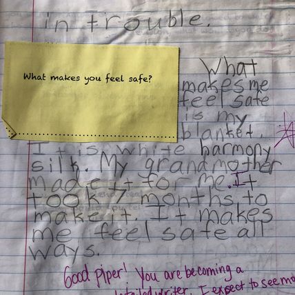 Original Writings By Piper Korff COMPOSITION NOTEBOOK School Work 2013