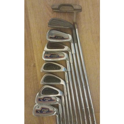 Full Set Of Irons and Putter [Grips Good] Golf Clubs Right Handed Mixed Brands