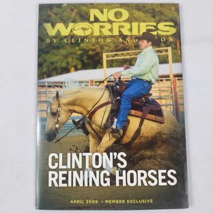 No Worries by Clinton Anderson- Reining Horses - 2009 - DVD - New