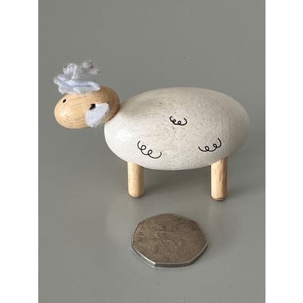 TIDLO WOODEN FARM ANIMAL - SHEEP