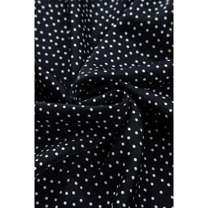 Black Plus Size Leopard Print Notch V Neck Blouse