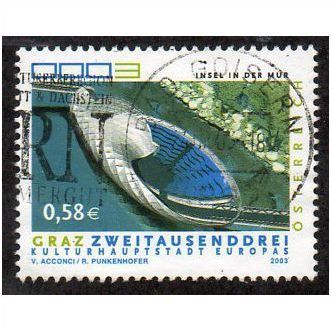 AUT 2003 58c 'GRAZ, CULTURAL CAPITAL OF EUROPE ' FINE USED (EBID10100)