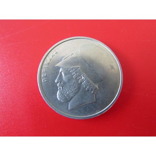 1986 GREECE TWENTY DRACHMA FREE POST. M
