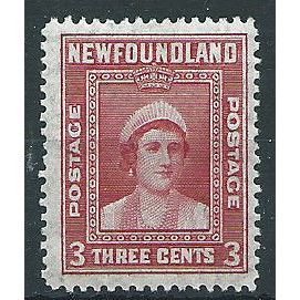 Newfoundland 1938 SG266 3c Carmine Mounted Mint ... .