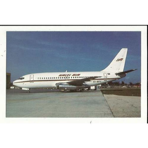 Aviation HAITI AIR BOEING 737-2T5 Postcard by AeroGem (0309)