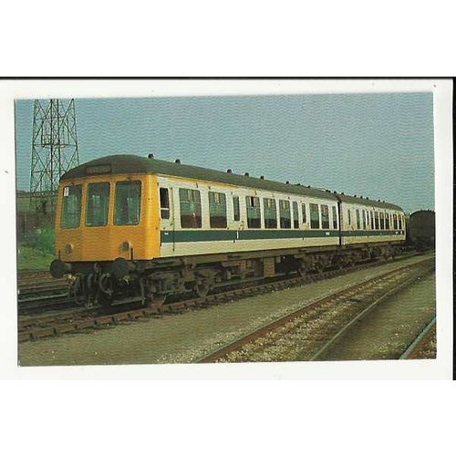 Railway BR DMU M56268 + M50985 Postcard by Oxford Publishing (114)
