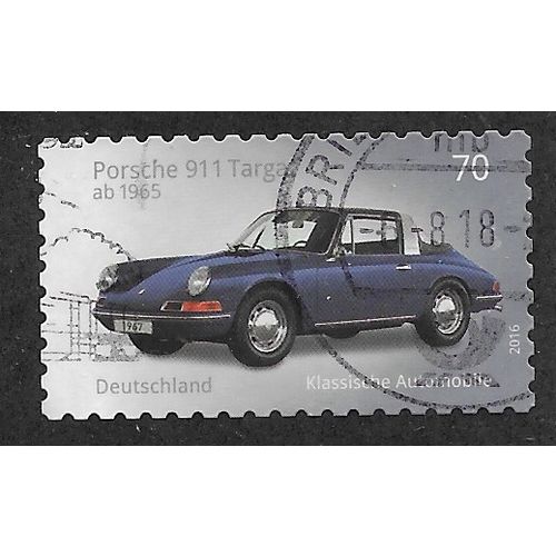 GER 2016 €0.70 (S/A) 'CLASSIC CARS - PORSCHE 911' FINE USED (EBID60-405)